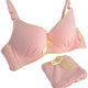 Factory Price! Women Smooth Gather Bra Sets Girls Underwear Push Up Bra Set New