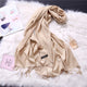 AlphaGal 2019 new spring winter scarves for women shawls and wraps lady pashmina pure long cashmere head scarf hijabs stoles