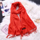 AlphaGal 2019 new spring winter scarves for women shawls and wraps lady pashmina pure long cashmere head scarf hijabs stoles