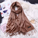 AlphaGal 2019 new spring winter scarves for women shawls and wraps lady pashmina pure long cashmere head scarf hijabs stoles