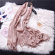 AlphaGal 2019 new spring winter scarves for women shawls and wraps lady pashmina pure long cashmere head scarf hijabs stoles