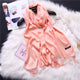AlphaGal 2019 new spring winter scarves for women shawls and wraps lady pashmina pure long cashmere head scarf hijabs stoles