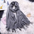 AlphaGal 2019 new spring winter scarves for women shawls and wraps lady pashmina pure long cashmere head scarf hijabs stoles