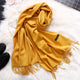 AlphaGal 2019 new spring winter scarves for women shawls and wraps lady pashmina pure long cashmere head scarf hijabs stoles