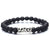Fashion 7 Chakra Elephant Pendant Strand Bracelet Lava Beads Charm Bracelets & Bangles Jewelry Bracelet For Women ns19