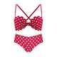 Fashion Bras Brief Set For Women Push Up Bra Lingerie Panties Sexy Bralette Dot Brassiere Underwear Spring Summer Intimates #D