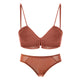 Fashion Bras Briefs Set For Women Wireless Bra Ultrathin Lingerie Cotton Panties Bralette Brassiere Underwear Intimates #D
