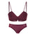Fashion Bras Briefs Set For Women Wireless Bra Ultrathin Lingerie Cotton Panties Bralette Brassiere Underwear Intimates #D