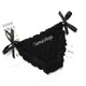 Fashion Letter Embroidery Bow Lace Up Panties Women Sexy Mesh Briefs Ladies Sexy Low-waist Cute Panties Underwear  Hot Sale