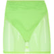 Fashion Mesh See Through T Shirts Women O Neck Long Sleeve Crop Top 2019 Summer Autumn Streetwear tshirt Sexy Neon Summer Top