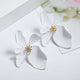Fashion New 2019 Korea Exaggerate Big Flower Earrings for Women Accessories elegant Jewelry wholesale