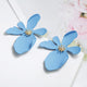 Fashion New 2019 Korea Exaggerate Big Flower Earrings for Women Accessories elegant Jewelry wholesale