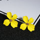 Fashion New 2019 Korea Exaggerate Big Flower Earrings for Women Accessories elegant Jewelry wholesale