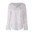 Fashion Polka Dot Loose Chiffon Tops Women Casual V-neck Flare Sleeve Tees Streetwear Female Vintage Sexy Wild T-shirts Autumn