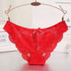 Fashion Sexy Lace Woman Panties Ladies Hollow Ruffled Bow Breathable Hip Low Waist Female Soft Lady Briefs