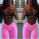Fashion Women Jacquard Fabric Leggings V Shape Waist Flaws Textured Pants Push Up Pants Workout Sexy Leggings
