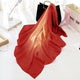 Fashion Women Scarf Luxury Brand Hijab 100% Silk Feeling Shawl Scarf Blue Foulard Square Head Scarves Wraps 2019 NEW 90x90cm