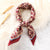 Fashion Women Scarf Luxury Brand Leopard Print Silk Shawl Scarfs Foulard Square Head Scarves Wraps 2017 NEW 70*70cm