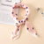 Fashion Women Scarf Luxury Brand Striped Dots Print Hijab Pure Silk Shawl Scarfs Foulard Square Head Scarves Wraps 2017 NEW