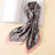 Fashion Women Scarf Luxury Brand Striped Dots Print Hijab Pure Silk Shawl Scarfs Foulard Square Head Scarves Wraps 2017 NEW