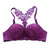 Fashion Women Sexy Bra Front Closure Lace bra Racer Back Seamless Women's Push Up Sexy plunge Bras Unlined Underwear Racerback