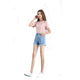 Fashion Women Summer High Waisted Denim Shorts Jeans Women Short Femme Push Up Skinny Slim Denim Shorts 2019summr New