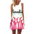 Feather Print Dress Sleeveless Boho Style Short Beach Dress 2019 Summer Dress Women Sundress Casual Shift Dresses Vestido