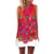 Feather Print Dress Sleeveless Boho Style Short Beach Dress 2019 Summer Dress Women Sundress Casual Shift Dresses Vestido