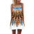 Feather Print Dress Sleeveless Boho Style Short Beach Dress 2019 Summer Dress Women Sundress Casual Shift Dresses Vestido