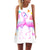 Feather Print Dress Sleeveless Boho Style Short Beach Dress 2019 Summer Dress Women Sundress Casual Shift Dresses Vestido