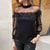 Femininas Blusas Women Sexy Lace Blouses Spring Autumn Fashion See Through Sheer Mesh Shirt Tops Woman Long Sleeve Black Blusa