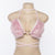 Fluffy Faux Fur Pink Bra Crop Top Sexy Festival Rave Halter Top Women Party Club Summer Beach Backless Bandage Bralette Camis