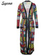 For Women 2 TWO PIECE SET Tie Waist Long Pants Plaid Office Lady Outfit Cloak Maxi Coat Runway Twin Suit X-Long Plus Size Winter