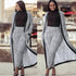 For Women 2 TWO PIECE SET Tie Waist Long Pants Plaid Office Lady Outfit Cloak Maxi Coat Runway Twin Suit X-Long Plus Size Winter