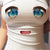 Funny Prank Print Big Eyes Anime Cartoon Cute T-shirt Expression Straitjacket Short Sleeve T-shirt  Tops Women