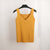GOPLUS Sexy V Neck Knitted Crop Top Women's Shirt Plus size Tank Top Underwear Top Women Casual Streetwear Clothing For Women