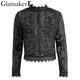 Glamaker sexy white lace blouse shirt Women tops elegant hollow out blouse summer tops female blouse  long sleeve blusas