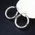 Gold Silver Hoops Earrings Minimalist Thick Tube Round Circle Rings Earrings For Women earrings fashion jewelry Charms Trendy