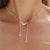 AlphaGal Gold color Choker Necklace for women Short crystal stars Pendant Chain Necklaces & Pendants Laces velvet chokers Fashion Jewelry