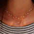 AlphaGal Gold color Choker Necklace for women Short crystal stars Pendant Chain Necklaces & Pendants Laces velvet chokers Fashion Jewelry
