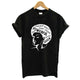 Graphic Tees Women Summer Slim Kawaii Women T Shirt Polyester High Quality Female Print Powerful Girl Independence Day T-shirt