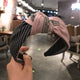 AlphaGal 2019 New Stripe Print Hairband Head Band Women Hair Hoop Cotton Cross Top Knot Hair Bands Accessories for Girls