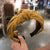 AlphaGal 2019 New Stripe Print Hairband Head Band Women Hair Hoop Cotton Cross Top Knot Hair Bands Accessories for Girls
