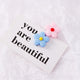 AlphaGal 2pcs/lot Plastic Little Flower Hair Clips Hairpins Barrettes Hair Accessories For Women Hair Clips Hairgrip For Girls