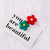 AlphaGal 2pcs/lot Plastic Little Flower Hair Clips Hairpins Barrettes Hair Accessories For Women Hair Clips Hairgrip For Girls