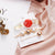 AlphaGal 3pcs Sets New Women Girls Metal Hairpins Imitation Pearl Colorful Beads Hair Clips Geometric Hair Styling Accessories