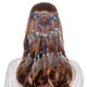 AlphaGal Bohemian Hippie Headband Dream Catcher Feather Headdress Fashion Peacock Feather Headbands Hair Accessories