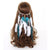 AlphaGal Bohemian Hippie Headband Dream Catcher Feather Headdress Fashion Peacock Feather Headbands Hair Accessories