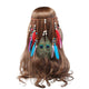 AlphaGal Bohemian Hippie Headband Dream Catcher Feather Headdress Fashion Peacock Feather Headbands Hair Accessories