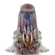 AlphaGal Bohemian Hippie Headband Dream Catcher Feather Headdress Fashion Peacock Feather Headbands Hair Accessories